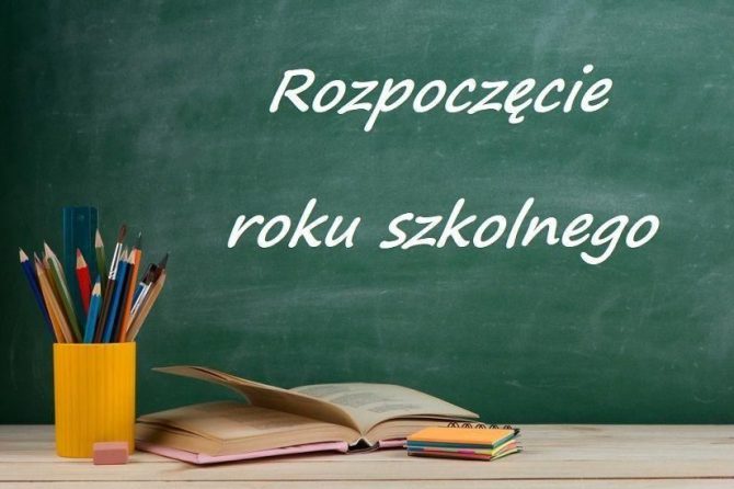 Rozpoczęcie roku szkolnego