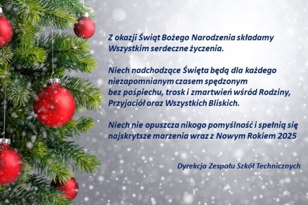 Życzenia świąteczne